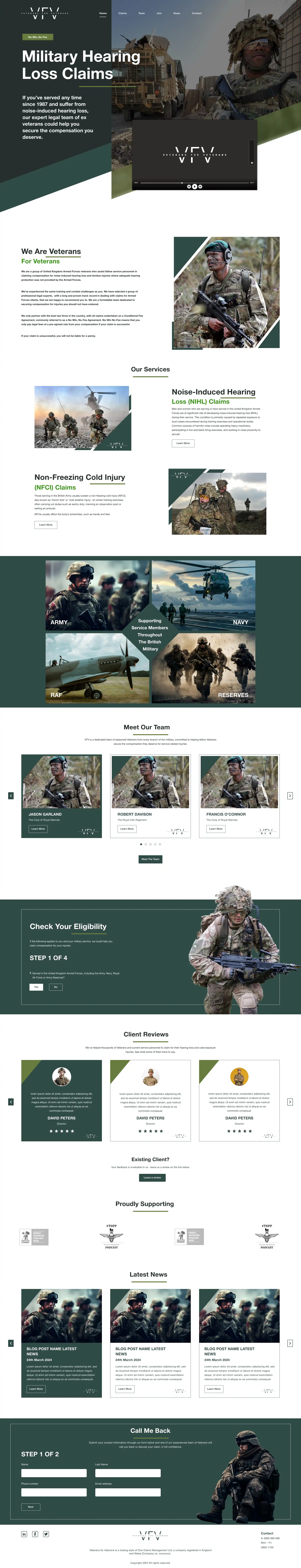 veterans-for-veterans Website