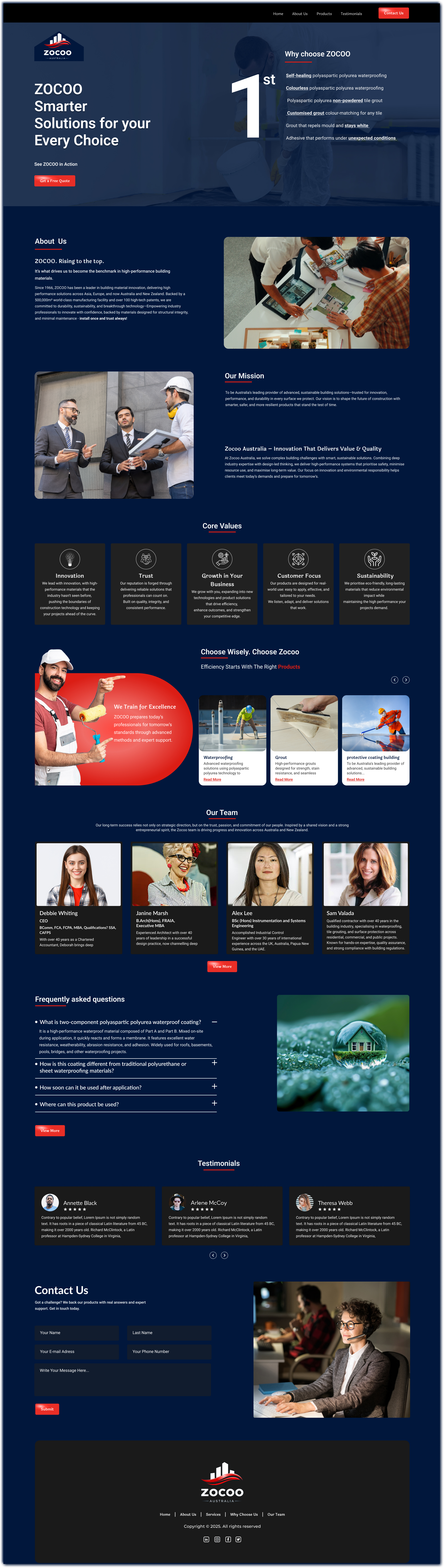 Zocoo Australia Website